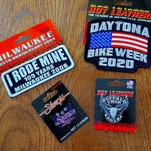 Motorcycle patches NWT